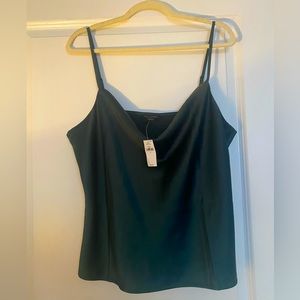 Banana Republic Silky Cowl-Neck Camisole, Large, NWT
